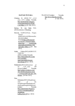 Interpretasi dari simbol π | PDF