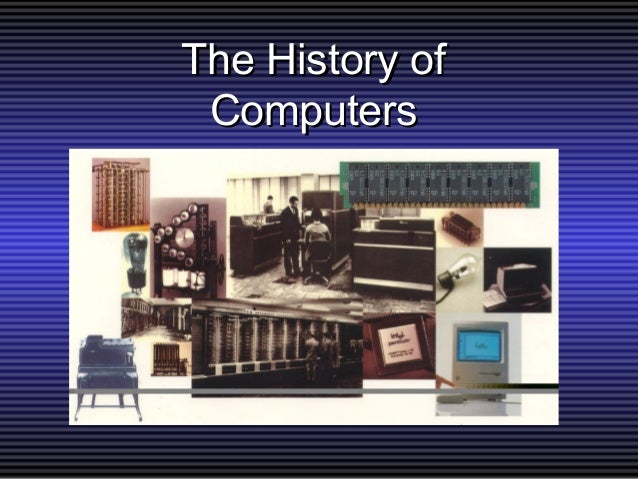 Lec 1-history & evolution of computers