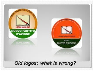 Old logos: what is wrong? 