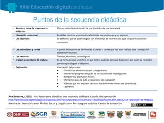 M1 s5 secuencia_didactica | PPT