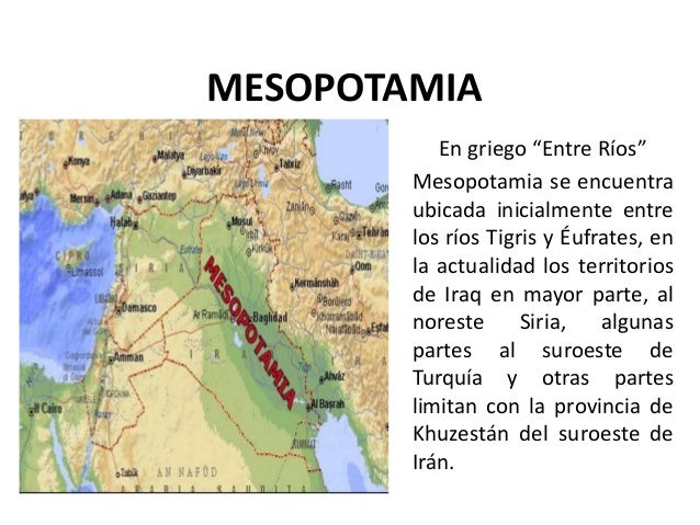 Que Es Una Mesopotamia