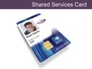 Shared Services Card 