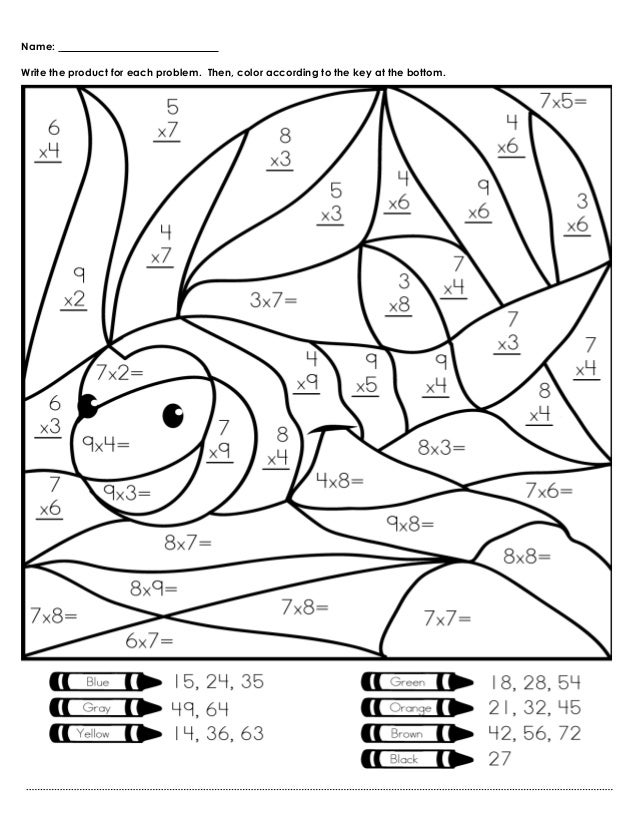 Mysterypicture multiplication-fish