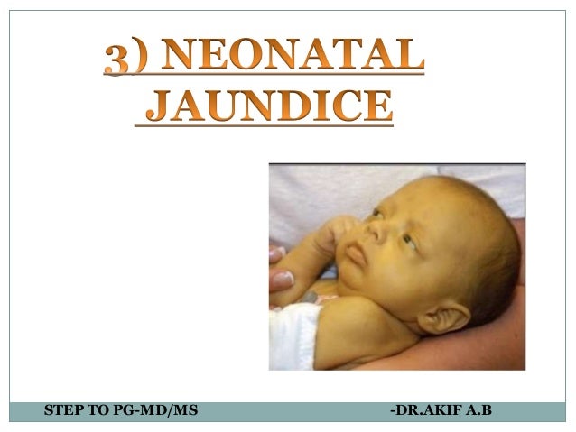 Neonatal jaundice