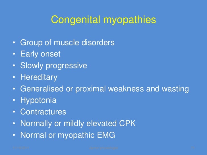 Neuropathies & myopathies - an overview