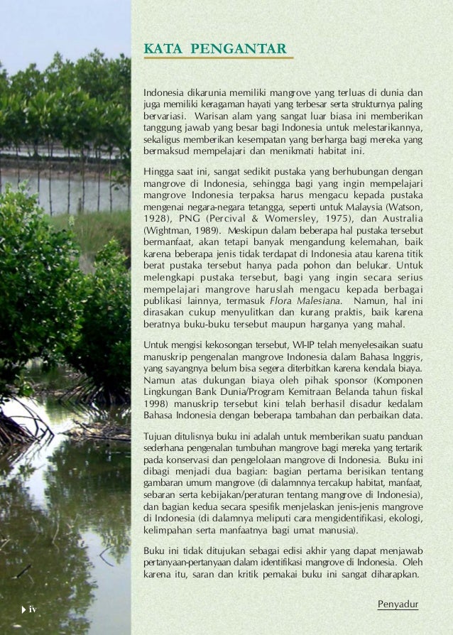 Panduan pengenalan mangrove