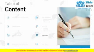 Table of
Content
23
Project Context and Objectives
› Commercial Space
› Rental Space
› Office Building
Your Investment
Getting Started
› Our Team
› Our Clients
› Client Testimonials
About Us
Service Offering Agreement
Customized Pest Control Plan
› Treatments
Next Steps
 