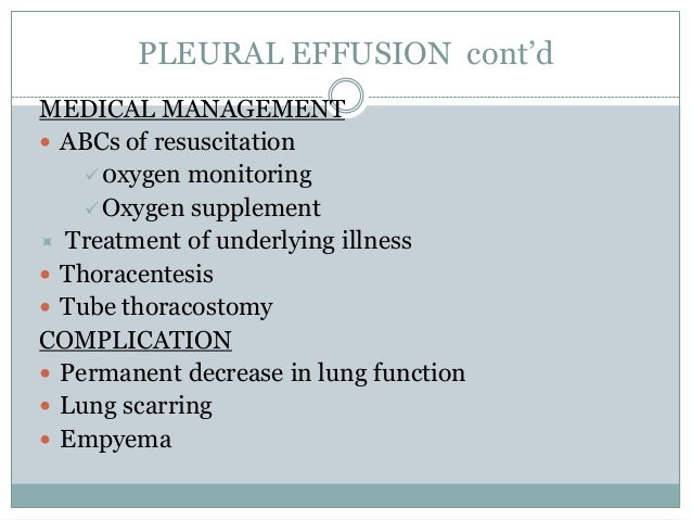 Rehabilitation of patient with pleural effusion