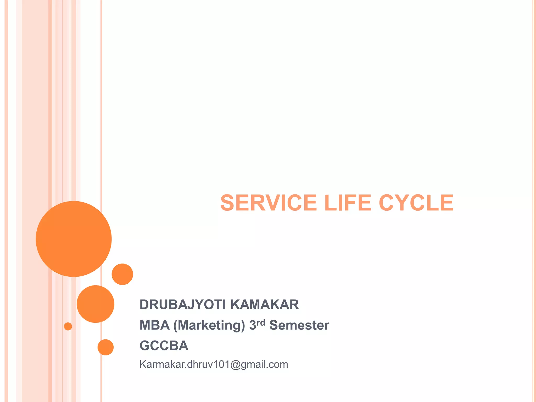 SERVICE LIFE CYCLE - DTDC | PPT