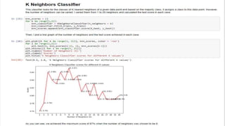 Machine Learning Using Python