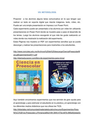 Proyectociencias | PDF | Descarga Gratuita