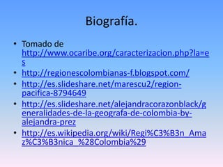 Regiones del pais | PPT