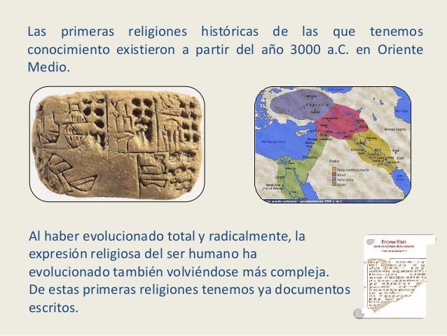 Religiones de la antiguedad: Mesopotamia y Egipto