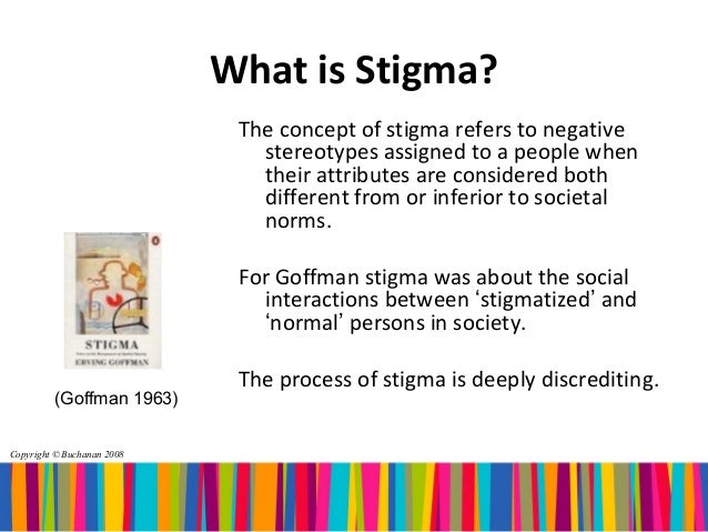 The Social Construction of Stigma & Problem Drug Use