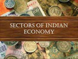 Sectors of indian economy