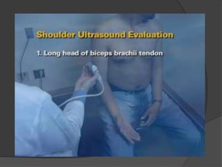 Shoulder ultrasound