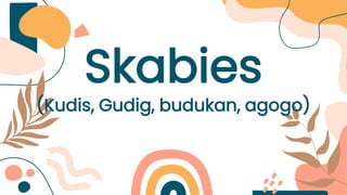 Skabies
(Kudis, Gudig, budukan, agogo)
 