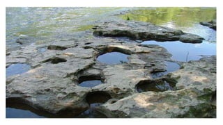 Stages of a river's  upper course