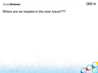 Where are we headed in the near future??? 
32 © 2013 IBM Corporation 
 