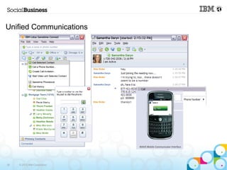 Unified Communications 
38 © 2013 IBM Corporation 
 