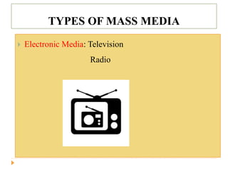 Types of massmedia | PPT