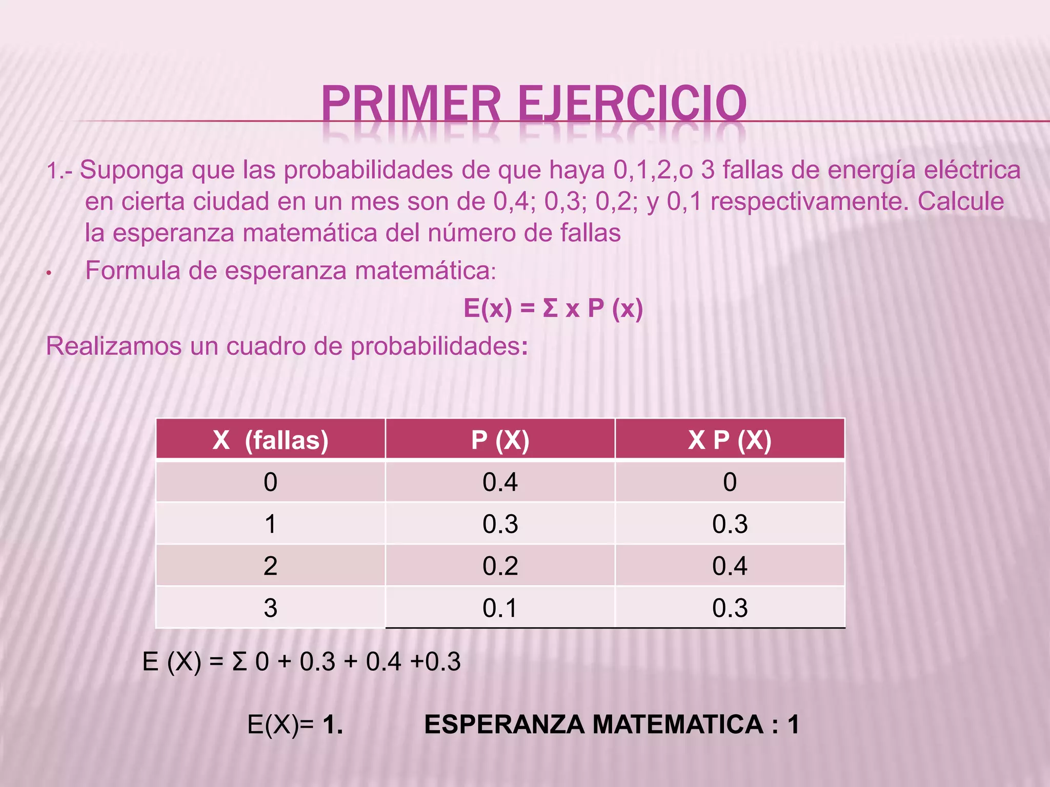 Variables aleatorias y distribuciones de probabilidad | PPT