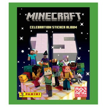 Minecraft Celebration Sticker Album Starter Pack | Smyths Toys UK