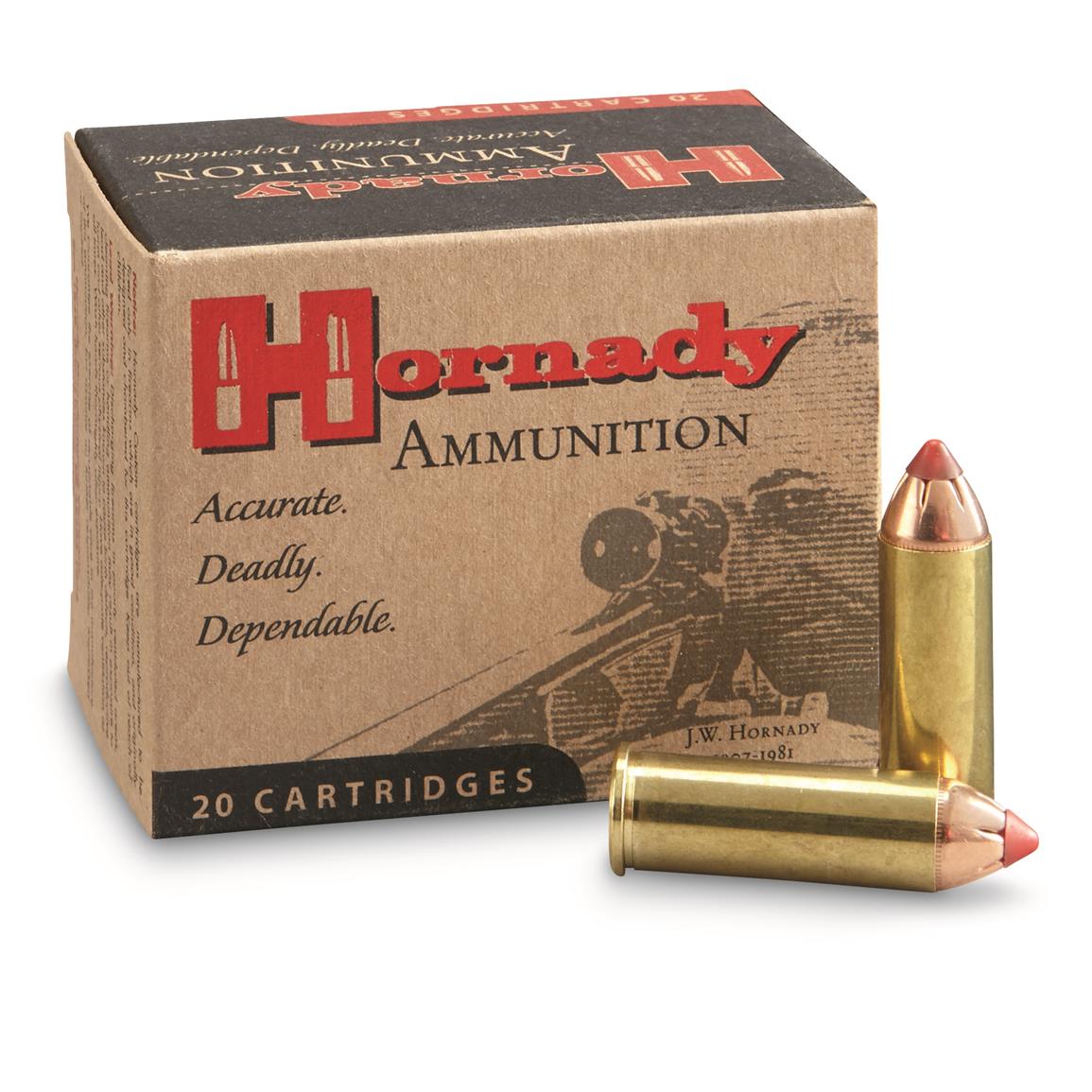 Hornady LEVERevolution, .44 Magnum, FTX Flex Tip, 225 Grain, 20 Rounds ...