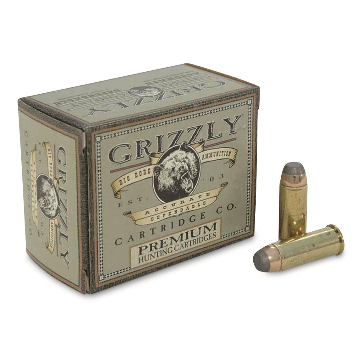 Grizzly Cartridge Co. Premium Hunting Ammo, .44 Special, SWC, 240 Grain ...