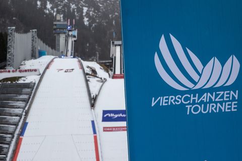 Die Schattenbergschanze in Oberstdorf