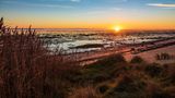 Sonnenaufgang auf Amrum im Herbst