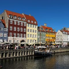 Der Nyhavn in Kopenhagen