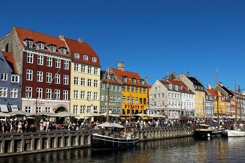 Der Nyhavn in Kopenhagen