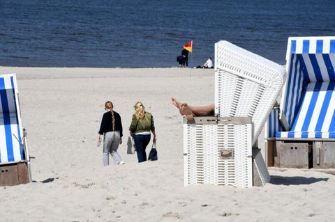 Ein Strand auf Sylt