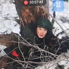 Ein nordkoreanischer Soldat in Kurs