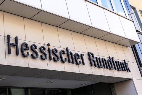 Gebäude des Hessischen Rundfunks in Darmstadt