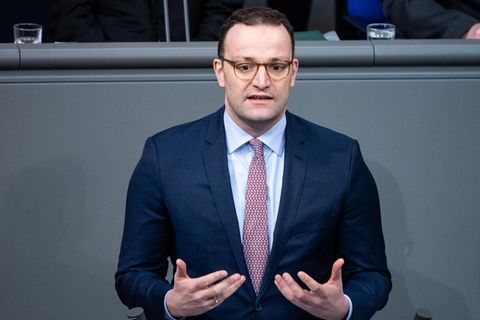 Jens Spahn im Bundestag