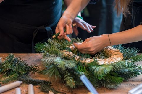 Adventskranz-Ideen zum Selber-Basteln