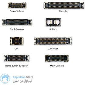 تصویر پکیج کانکتور های آیفون XS MAX 