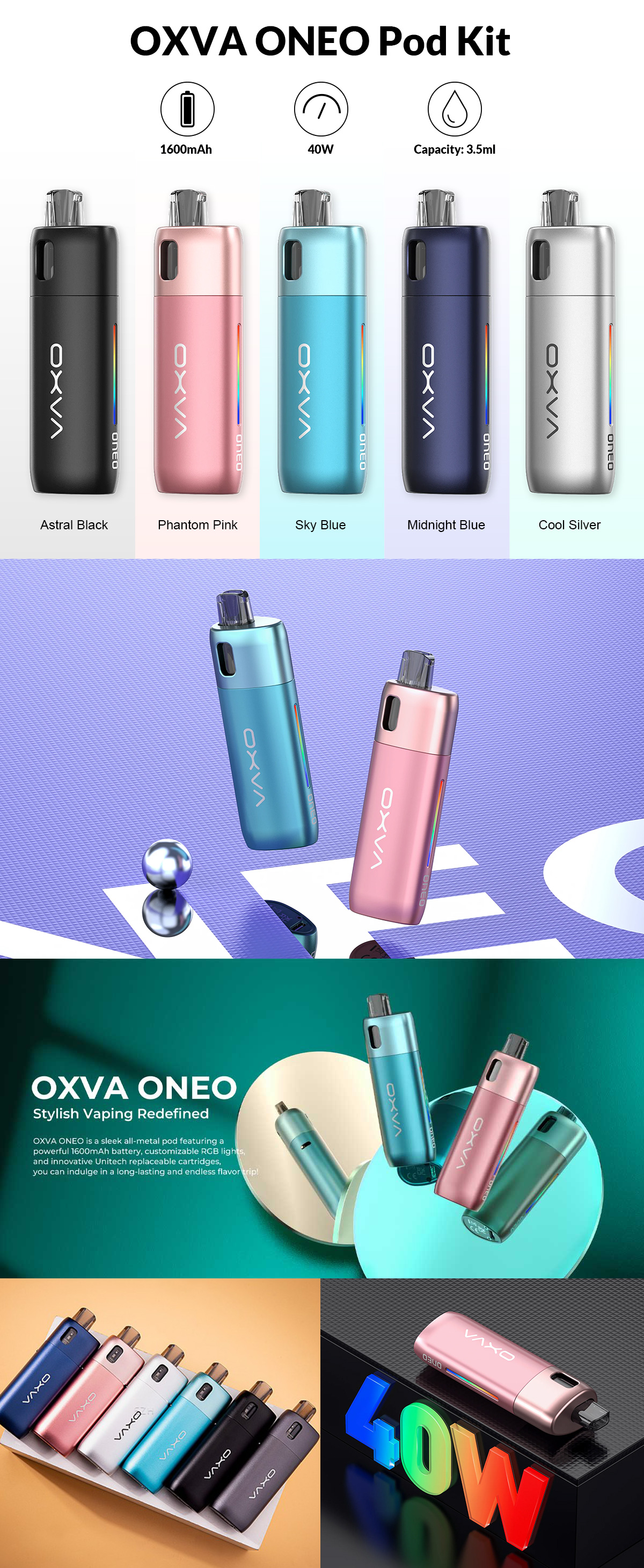 OXVA ONEO hot sale