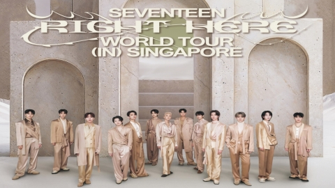 SEVENTEEN collaborates with Marina Bay Sands in Singapore for the first time in K-pop.