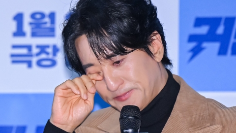 "Movie like last present"...Shin Hyun-jun, a ghost police officer, shed tears thinking of the late Kim Soo-mi.