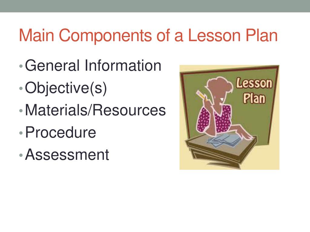 What Are The 8 Components Of A Lesson Plan And Their - Printable Templates