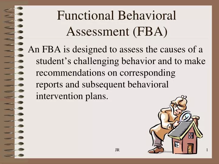 Ppt How To Conduct A Functional Behavioral Assessment Fba Powerpoint ...