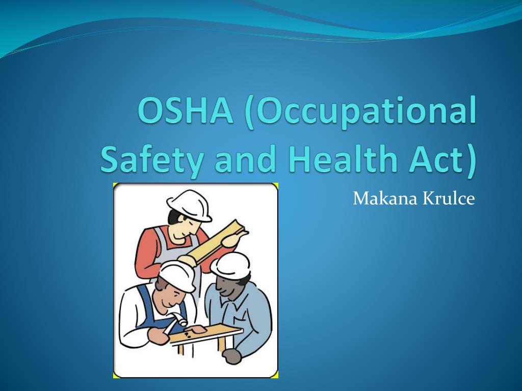 Osha Safety And Health Posters at Tomas Cole blog