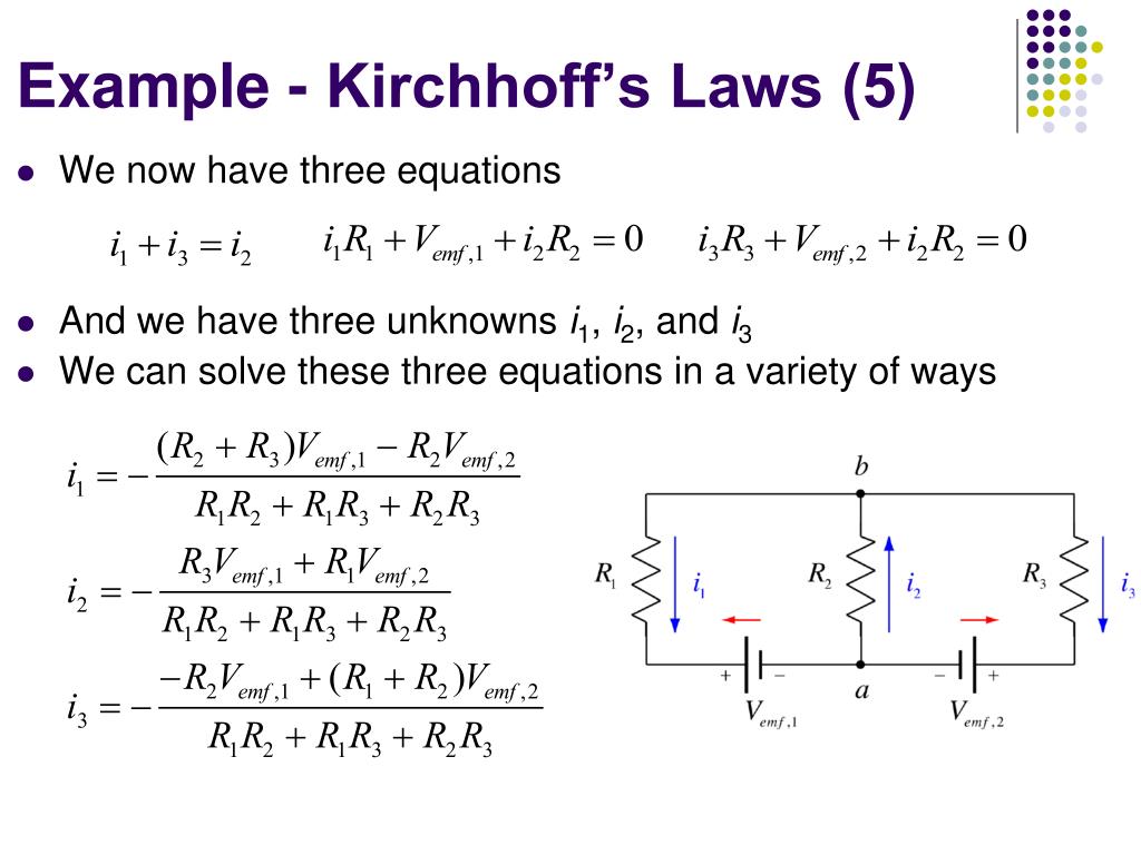 Kirchhoff's Law Questions And Answers