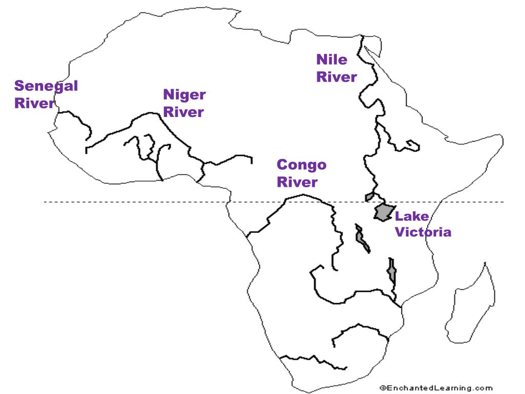 PPT - Africa Blank Map PowerPoint Presentation, free download - ID:2825360