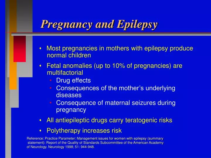 PPT - Pregnancy and Epilepsy PowerPoint Presentation, free download ...