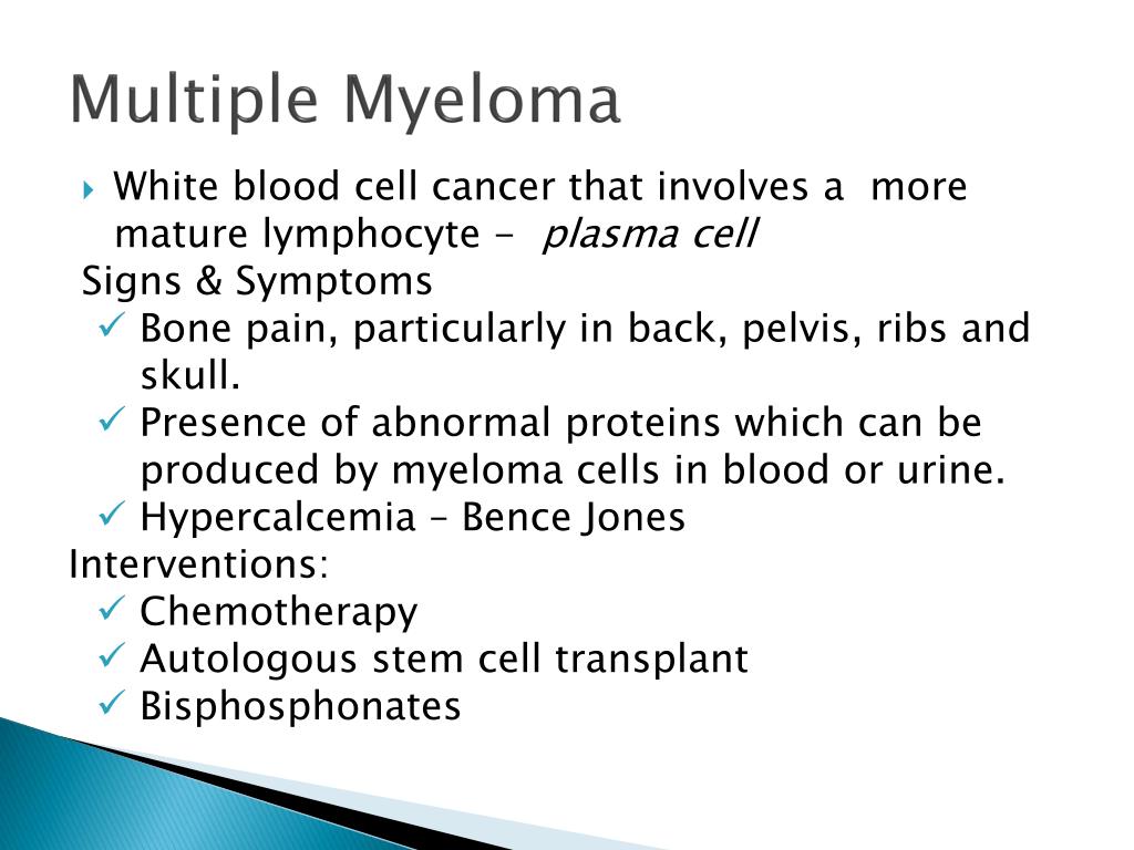 PPT - Nursing Care of Patients with Hematologic Disorders PowerPoint ...