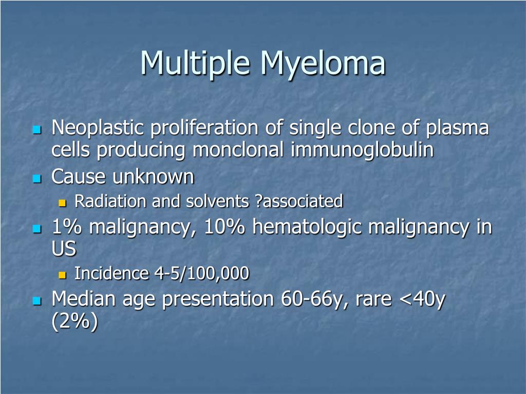 PPT - Multiple Myeloma PowerPoint Presentation, free download - ID:3531719